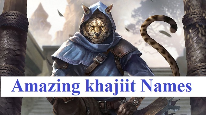 cool khajiit Names