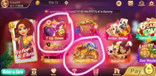 Teen patti Referral code Joy