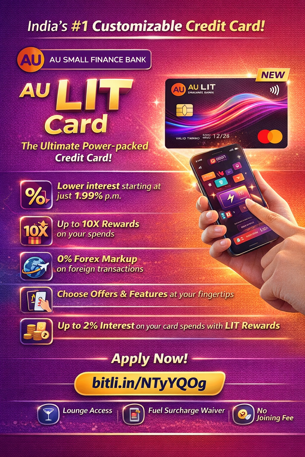 AU LIT Credit Card