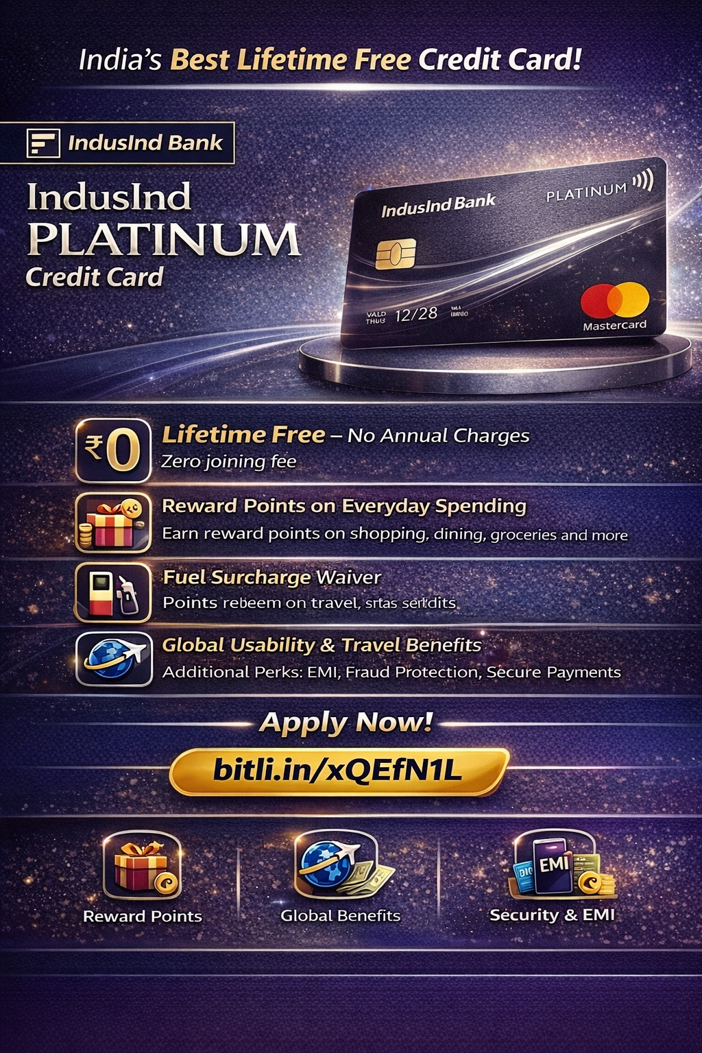 IndusInd Platinum Credit Card